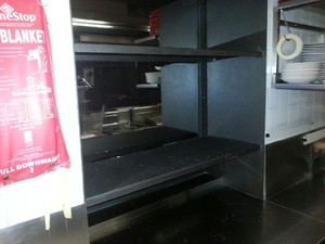 Browns Mobile Fabrication & Welding Pic 4 - Stainless shelving for a restaurant