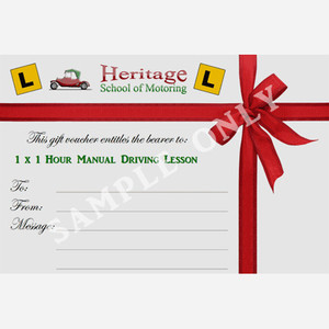 Heritage School Of Motoring Pic 3 - Gift Vouchers To Suit Any Occasion