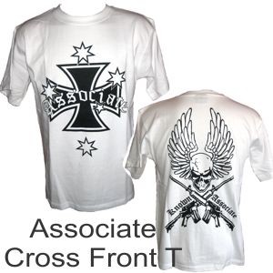 Associate Clothing Pic 4 - T Shirt Associate Cross Front