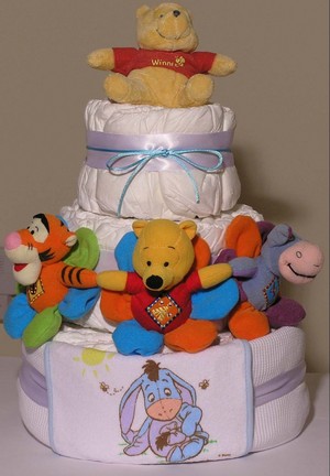 New Essentials Pic 3 - essential pooh and friends nappycake 3 tier