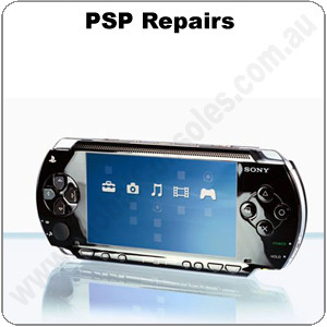 Global Consoles Pic 5 - PSP repair LCD screen fix analog stick mother board bricked not reading UMD drive not charging not turning on no power repairs