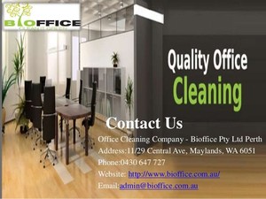 Bioffice Pty Ltd Perth Pic 4 - Cleaning Companies Perth