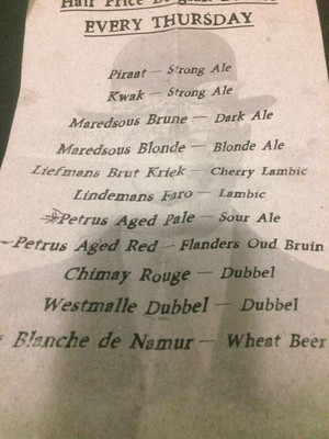 Belgian Beer Cafe Westende Pic 5 - Thursday deals