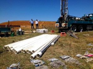 Borewell Pic 4 - Drilling at Toongabbie 2015