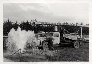 Borewell Pic 5 - Romanos father drilling in the old days