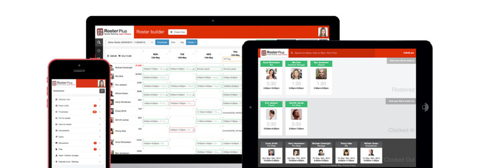 Roster Plus Pic 2 - Rostering Software app