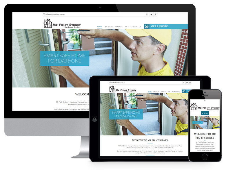 Designpluz Pic 1 - Website Design for Handy Man Services