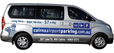 Cairns Airport Parking Pic 1 - free valet service vehicle