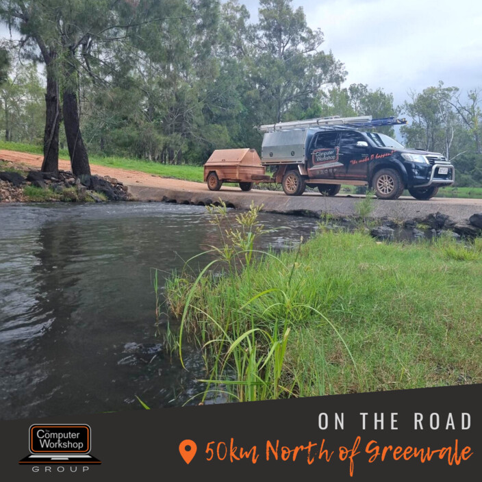 On The Road Computers Pic 2 - The feeling of being on the open road never gets old Here at The Computer Workshop Group our incredible team of technicians really do love exploring North Queensland during their travels