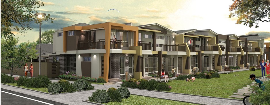 M Homes Victoria Pic 1 - medium density townhouse building