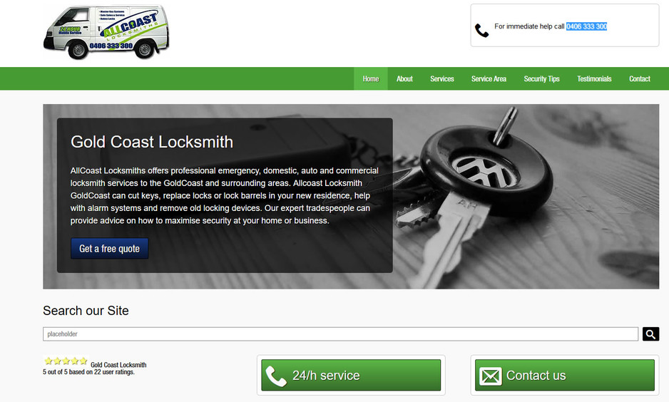 Allcoast Locksmiths Pic 1 - AllCoast Website