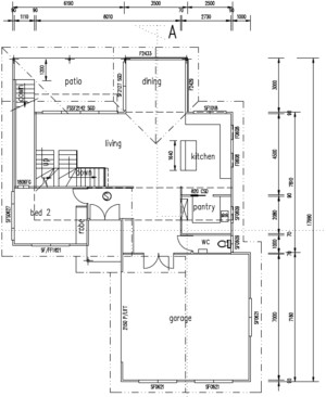 2D Plans To 3D Concepts Pic 2 - 2D Floor Plan Creation