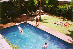 Mulga's Adventures Pic 1 - Annies Place pool area