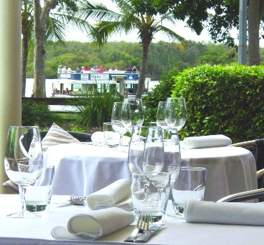 Blue Angel Restaurant Pic 1 - waterfront dining noosaville