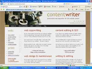 Content Writer Pic 1 - check wwwcontentwritercomau for full details about range of services and rates