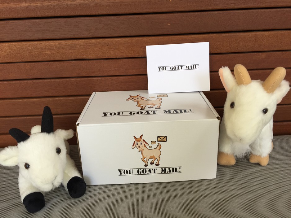 You Goat Mail Pic 1 - Send someone a Billy Goat Gorgeous Goat or Cuddly Cow