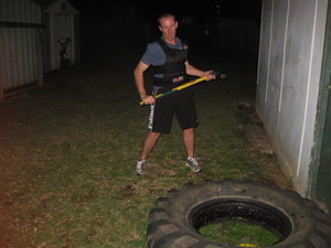 EFFECTIVE MOMENTUM FITNESS Pic 3 - Sledgehammer exercises