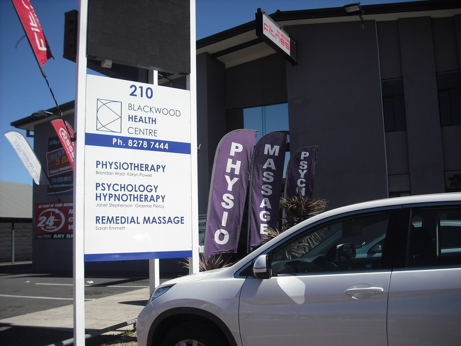 Wyld Physiotherapy/Blackwood Health Centre Pic 1 - Park out the front