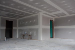 Jeff's Plastering Pic 2 - Square Set Finish No Cornice