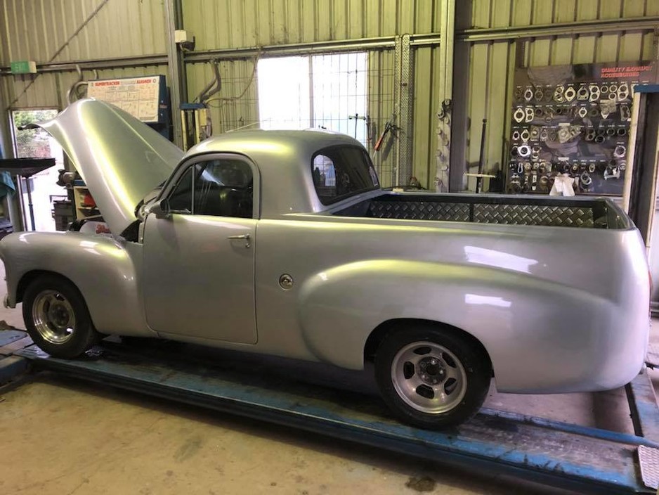 R&K Alignment and Exhaust Pic 1 - Putting in a new exhaust on this classic Holden ute