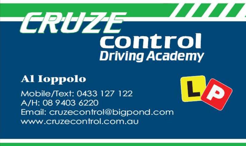 Cruze Control Driving Academy Pic 1