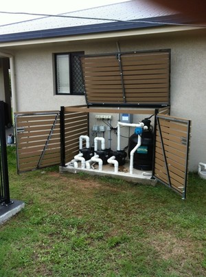 Bushland Beach Home Maintenance Pic 4 - Much more attractive than looking at all those pipes and pumps