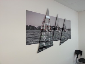 Think Graphic Communication Pic 2 - 3D wall sign at ATB Training Warners Bay