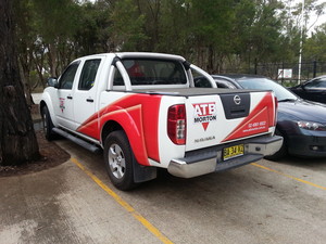 Think Graphic Communication Pic 5 - Fleet of vehicles for ATB Morton