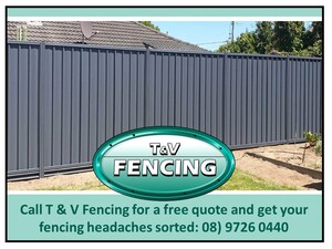 T & V Fencing Pic 3 - Colorbond