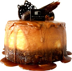 Dello Mano Pic 4 - Dello Mano Caramel Cheesecake Looking for cake delivery Brisbane then wwwdellomanocomau