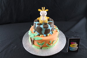 Party Cakes Whitsunday Pic 3 - Novelty jungle themed birthday cake