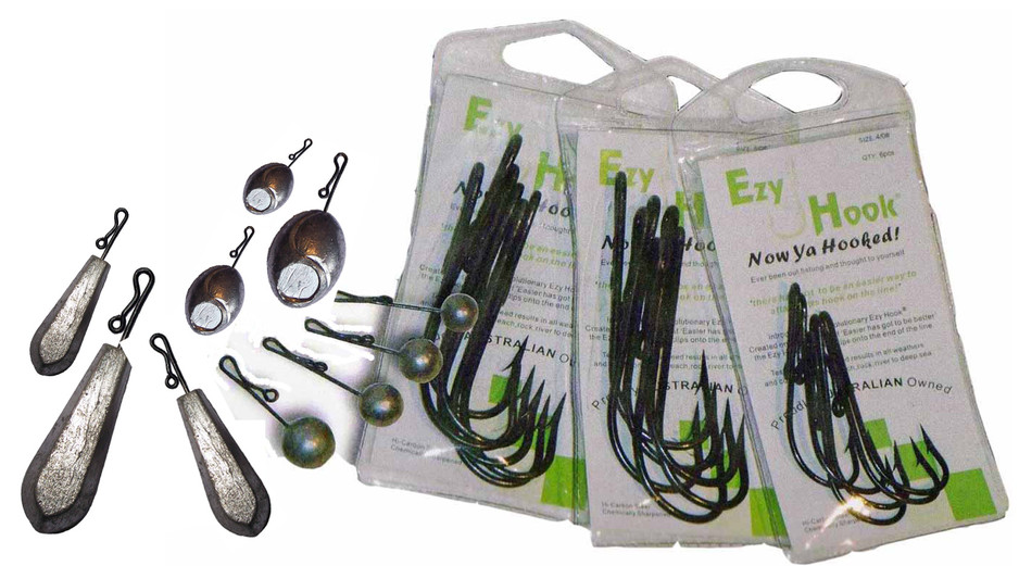 Unique Hooks & Sinkers Pic 1 - Ezy Hooks Ezy Sinkers