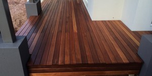 Perth Precision Decking Pic 3 - 90 mm Jarrah Decking