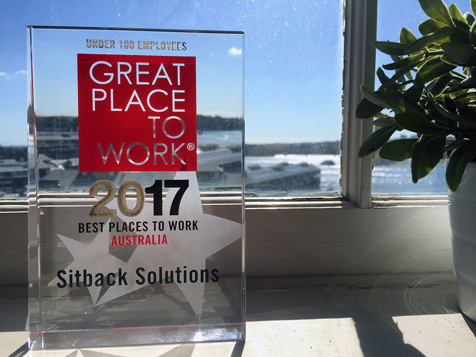 Sitback Solutions Pic 1 - Great Place To Work 2017