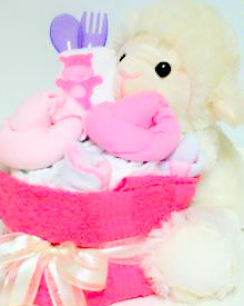 babestotsbiggies Pic 2 - cute usable baby cake