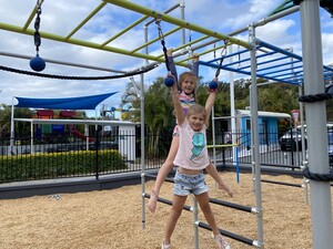 Nobby Beach Holiday Village Pic 3 - Ready to find out who the ultimate Ninja Warrior in your family is Take on the challenge at our thrilling Ninja Playground