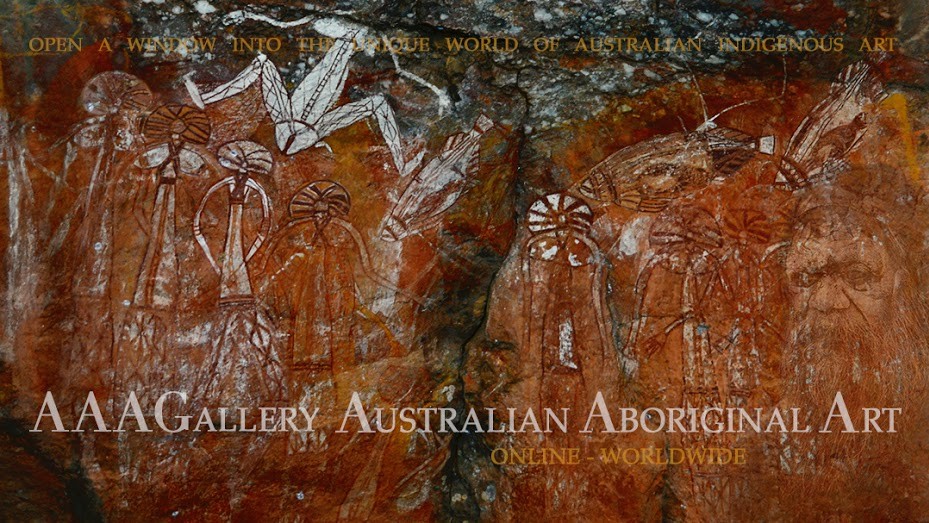 AAA Gallery - Australian Aboriginal Art Pic 1 - Open a window into the Unique World of Australian Indigenous Art