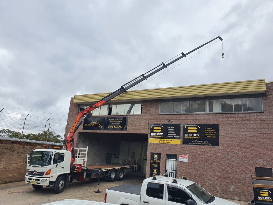 M & S Cranes Pty Ltd Pic 1 - New crane truck with 168m boom and the added versatility of a winch