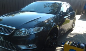 Newcastle Mobile Brake Specialists Pic 2 - FG Falcon FPV Brake Overhaul Mayfield