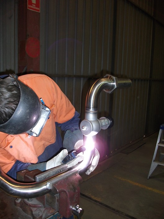 Tasweld Geelong Pic 1 - Purge Welding Stainless Steel