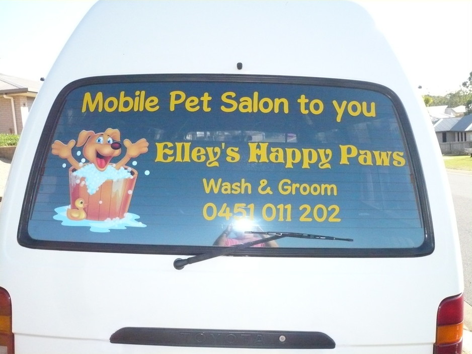 Elley's Happy Paws Wash & Groom Pic 1 - The Mobile Salon