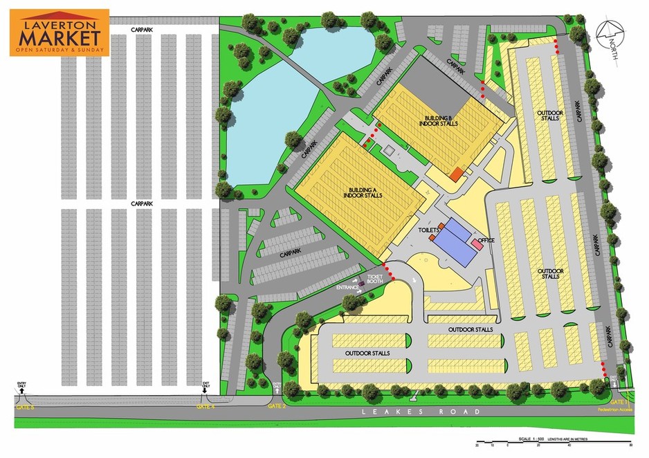 Laverton Market Pic 2 - Site Map