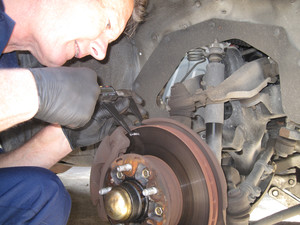 All Automotive Servicing Pic 3 - Checking Rotor Servicability