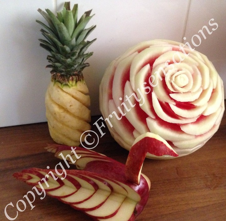 Fruity Sensations Pic 1 - Fruit carving