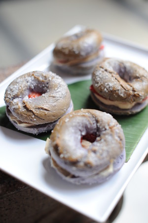 Juju Catering Pic 4 - mini blueberry bagels