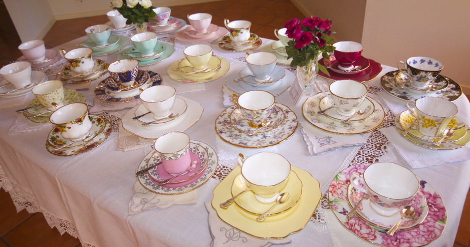 Lady Jane High Tea Pic 1 - Fine bone china tea set trios