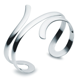 Zaffre Jewellery Pic 2 - Silver Curve Cuff