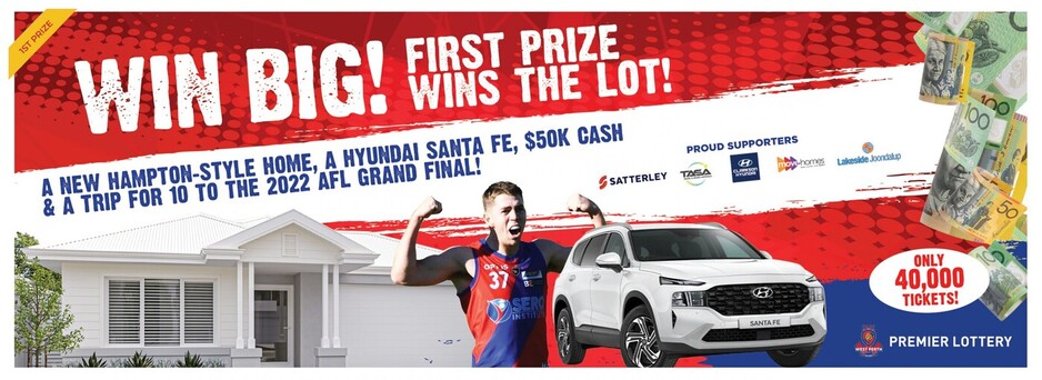 West Perth Football Club Premier Lottery Pic 2