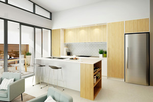 Sentral Apartments Pic 5 - Apartments kitchen