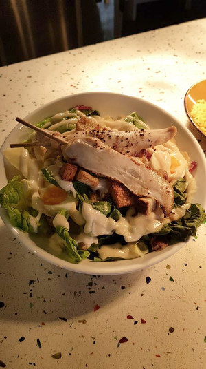 Pine Rivers Memorial Bowls Club Pic 4 - Lemon Pepper Chicken Caesar Salad